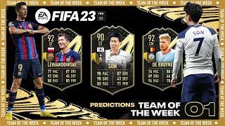 ⭐ SE VIENE EL PRIMER TOTW A FIFA 23  PREDICCION EQUIPO DE LA SEMANA 1 CON LEWANDOWSKI Y SON ​​