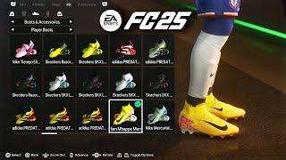 EA SPORTS FC 25 ALL BOOTS IN THE GAME NIKE ADIDAS PUMA NB & UA