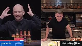 Gordon Ramsay and Sean Evans Heat Things Up for Make-A-Wish #CookingUpWishes