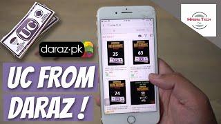 How to Buy PUBG UC from Daraz.pk  Buy PUBG UC From Daraz