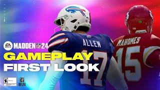 MADDEN NFL 24 GAMEPLAY FIRST LOOK  Josh Allen vs Patrick Mahomes  Bills vs Chiefs