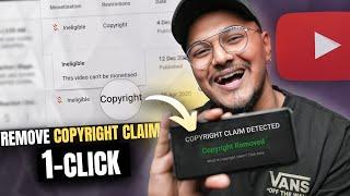 How To Remove Copyright Claim on YouTube Easy Method  Copyright Claim गायब हो जाएगा 
