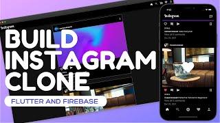 Build Instagram Clone  Flutter & Firebase Tutorial for Beginners to Advanced  iOS Android & Web