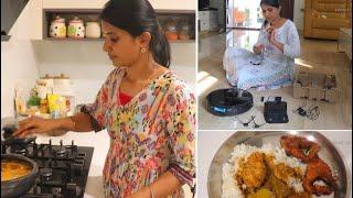 இனிமேல் கொஞ்சம் வேலைகள் Simple தான்.. Robot Vacuum Cleaner review Fresh Dam fish Vennila Veedu