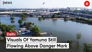 Yamuna Flood Yamuna Water Level Remains Above Danger Mark Likely To Fall Slightly Today