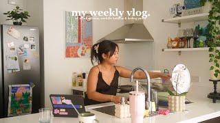 finding peace  self-care week work behind the scenes & a bit of mukbang