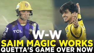 PSL 9  Saim Magic Works  Quettas Game Over Now  Peshawar Zalmi vs Quetta Gladiators  M1Z2A