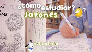 guía para estudiar-aprender japonés  autodidacta y PRINCIPIANTE 