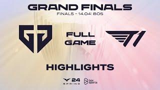 Full Highlights GEN vs T1  GRAND FINALS  LCK Mùa Xuân 2024 14.04.2024