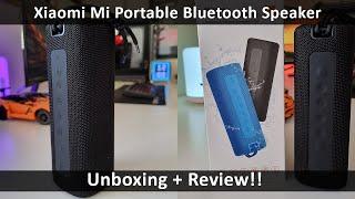 Xiaomi Mi Portable Bluetooth Speaker Unboxing