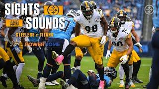 Micd Up Sights & Sounds Week 7 Pittsburgh Steelers win over Tennessee Titans