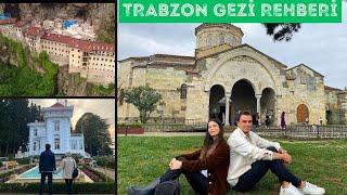 TRABZON GEZİLECEK YERLER  Sümela Manastırı Ayasofya Cami Atatürk Köşkü Çal Mağarası  Gezi Vlog