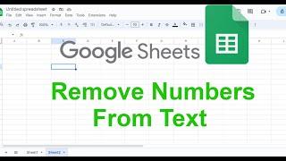 Google Sheets Remove Numbers From Text