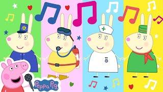 Busy Miss Rabbit  Peppa Pig Songs  Peppa Pig Nursery Rhymes & Kids Songs