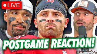 Baker Dominates Eagles Falcons vs Saints Ending & Bengals Back on Track  Chris Long Reactions