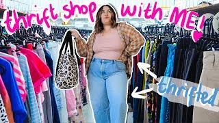 THRIFT OP SHOP WITH ME & TRY ON HAUL *SO SUCCESSFUL* Plus Size Australia