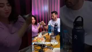 Rian Ibram Suapi Dewi Persik Saat Menunggu Shooting