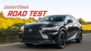 2023 Lexus RX500h F Sport Performance  MotorWeek Road Test