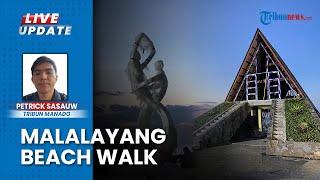 Update Kondisi Malalayang Beach Walk Tahap 2 Wisata di Manado Sulawesi Utara Makin Terlihat Modern