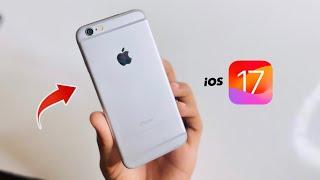 iPhone 6 on iOS 17 update   How to install ios 17 on iPhone 6