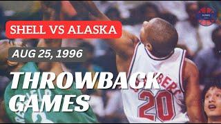 ALASKA vs SHELL  PBA FINALS GAME 1  August 25 1996