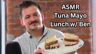 ASMR Having A Sandwich For Lunch  Whisper Ramble  Mukbang
