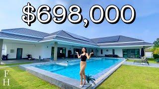 25000000 THB $698000 Premium Luxury Pool Villa in Hua Hin Thailand