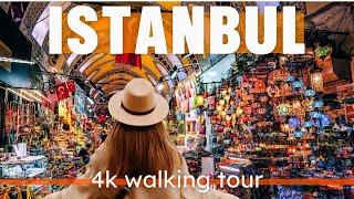 EGYPTIAN BAZAAR ISTANBUL- 4K HDR WALKING TOUR