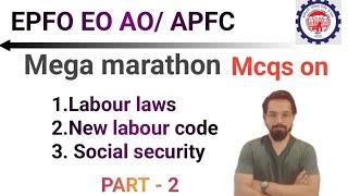 UPSC EPFO EOAO  APFC  1000 super important mcq on labour laws industrial relations