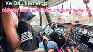 Xe Đầu Kéo Vlog Cảm Phục Trước Nữ Bác Tài Lái Xe Đầu Kéo Ngang Dọc Bắc Nam Cùng Chồng