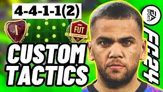 THE BEST 44112  CUSTOM TACTICS and  PLAYER INSTRUCTIONS. FC 24