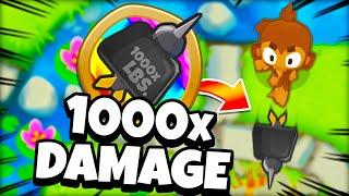 x1000 Damage in Bloons TD 6