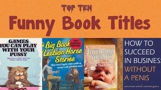 Top Ten Funny Book Titles