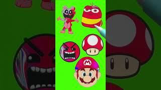Larva Bear Mario Correct Color Game  #shorts #youtubeshorts #memes