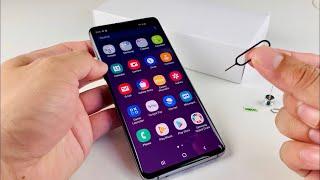 Samsung Galaxy S10 How To Insert  Remove Sim Card