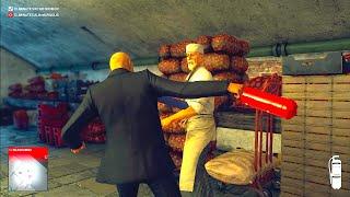 Hitman 3 PS5 - Security Clearing Party & Target Assassination -Funny Moments Gameplay