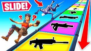 wir SLIDEN eine MEGA RAMPE für LOOT RUNTER in Fortnite