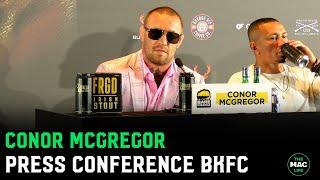Conor McGregor on Ilia Topuria in Bare Knuckle I’d slap the head off him’
