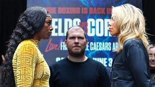 CLARESSA SHIELDS OFFICIAL WEIGH IN JUNE 3Rd