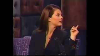 Yasmine Bleeth on Conan 1996-12-26