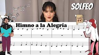 CLASE DE SOLFEO 2 PARA PRINCIPIANTES  LEER PARTITURAS  HIMNO A LA ALEGRÍA  MARCELA 