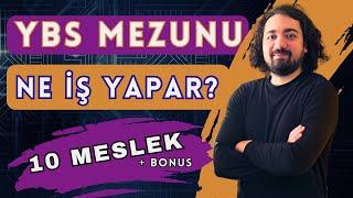 YBS MEZUNU NE İŞ YAPAR? Yönetim Bilişim Sistemleri Mezunları İçin 10 Meslek Önerisi #ybs