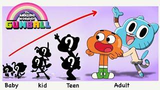 The Amazing World Of Gumball Growing Up Evolution  Cartoon Wow