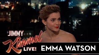 Emma Watson on Being Hit with Snowballs & Meeting Idol Celine Dion