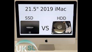 21.5 2019 iMac HDD vs SSD - Huge Difference