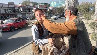 $1000 USD Street Shave in Kabul Afghanistan 