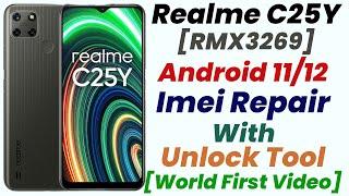 Realme C25Y RMX3269 Android 1112 Latest Security Imei Repair With Unlock Tool World First Video