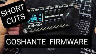 ATS20 - SPEACIAL FIRMWARE SHORTCUTS