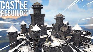 ARK Lost Island - Rebuilding the Snow Castle Ep 1  Speed Build
