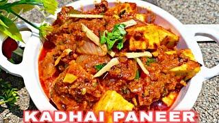 Easy Kadhai Paneer Recipe   Restaurant-style Spicy kadhai paneer in 30 Minutue  #kadhaipaneer